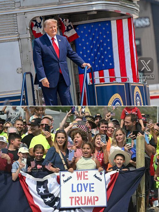 CreasonJana's tweet photo. No matter what the mainstream media and bias-polls try to convince the world of … the FIFA fans have been speaking the truth … America is GREAT and even they love President Trump!

MAGA is alive and well … We just aren’t the thugs the left, the media and the Democrats ‘Big Tent’ loves!

WE MAGA LOVE PRESIDENT TRUMP!
