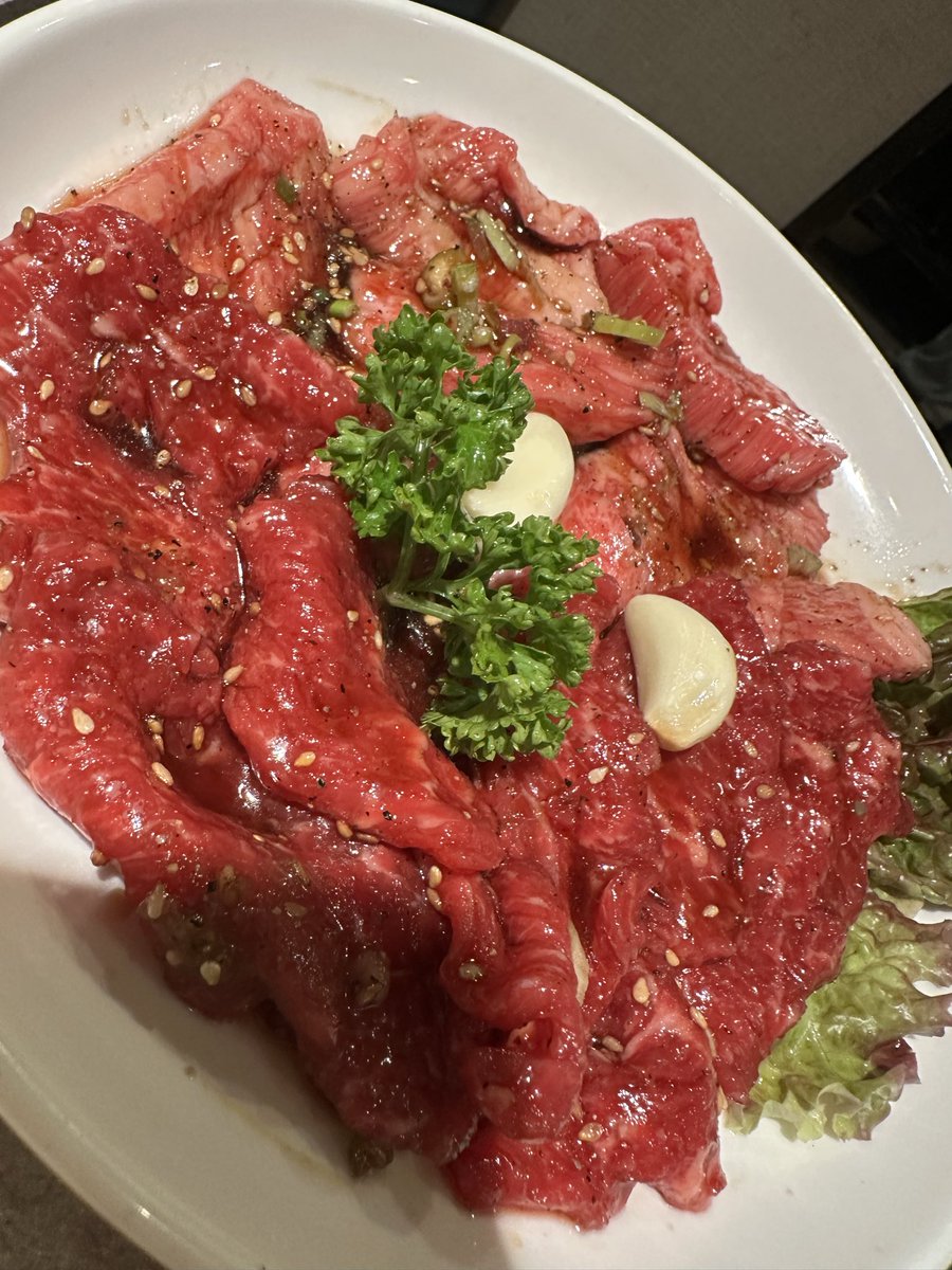 VvWccf's tweet photo. 地元で断トツ美味ぇ焼肉来たよ https://t.co/vvZNh0ZT8t