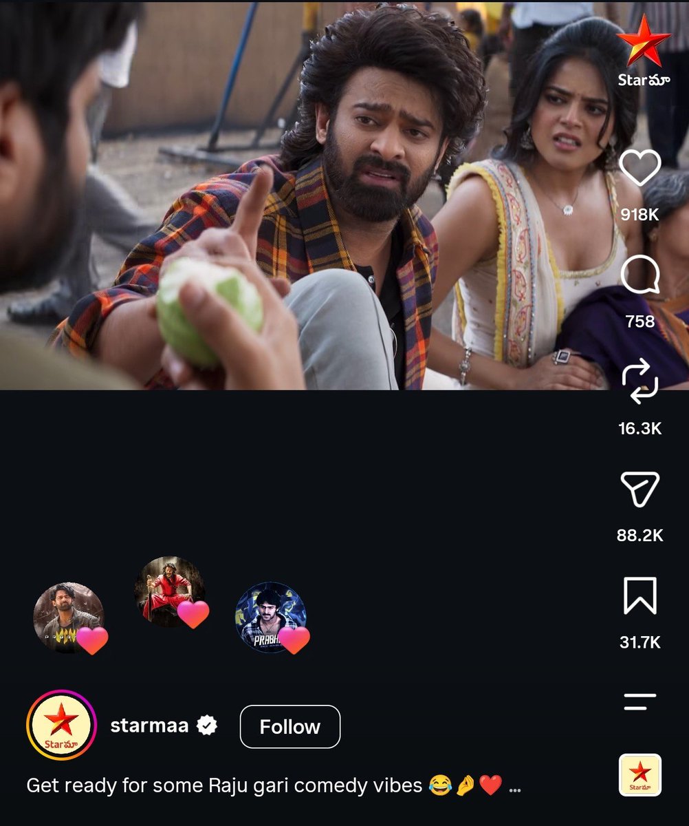 HailPrabhas007's tweet photo. 10M+ views and 900K+ Likes 😭😭😭 #Prabhas https://t.co/tNVbtzlPui