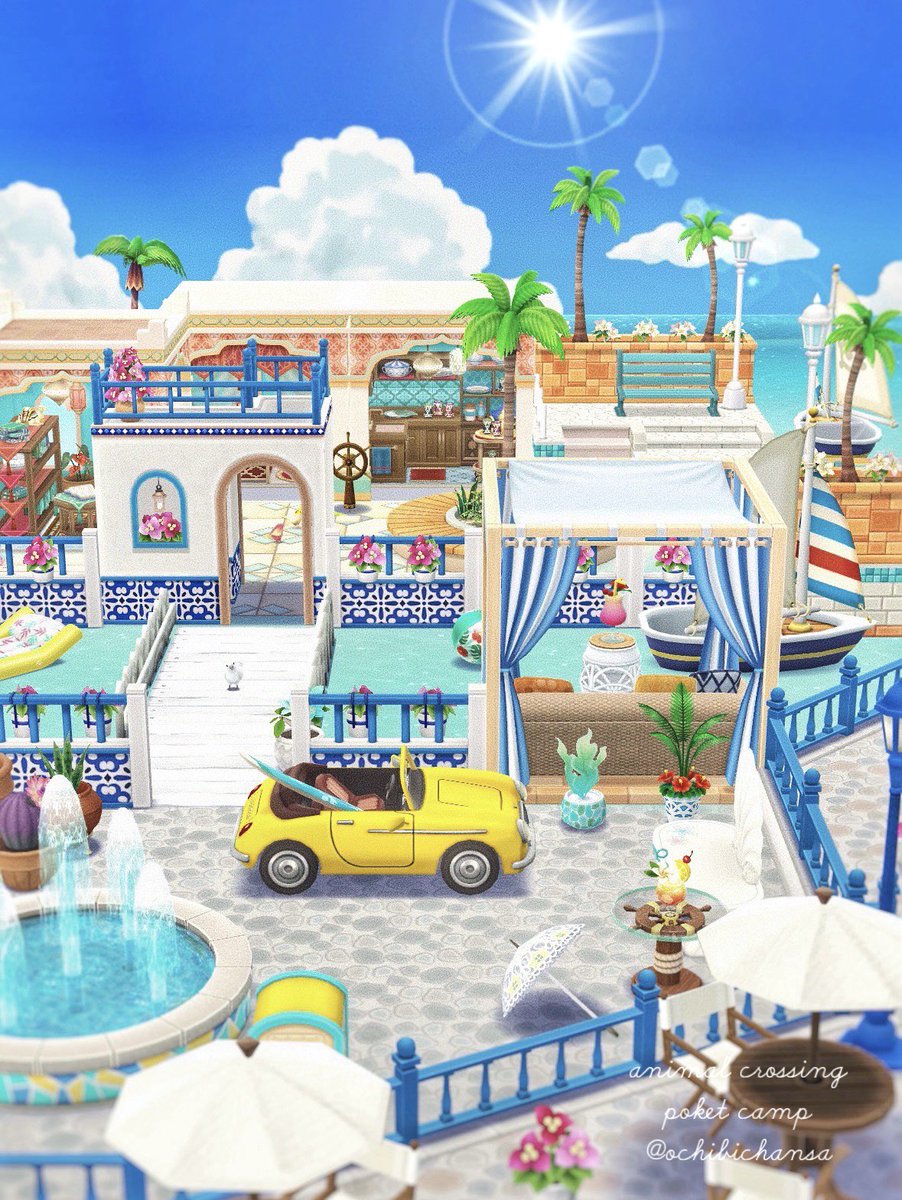 ochibichansa's tweet photo. 𝑃𝑎𝑙𝑚 𝑅𝑒𝑠𝑜𝑟𝑡 ⛵️🌴𓂅︎︎︎︎︎︎︎︎︎︎︎𓂅︎︎︎︎︎︎︎︎︎︎︎

 #ポケ森  #ポケ森コンプ
 #ポケ森レイアウト  #animalcrossing https://t.co/PIcGO8yRL3