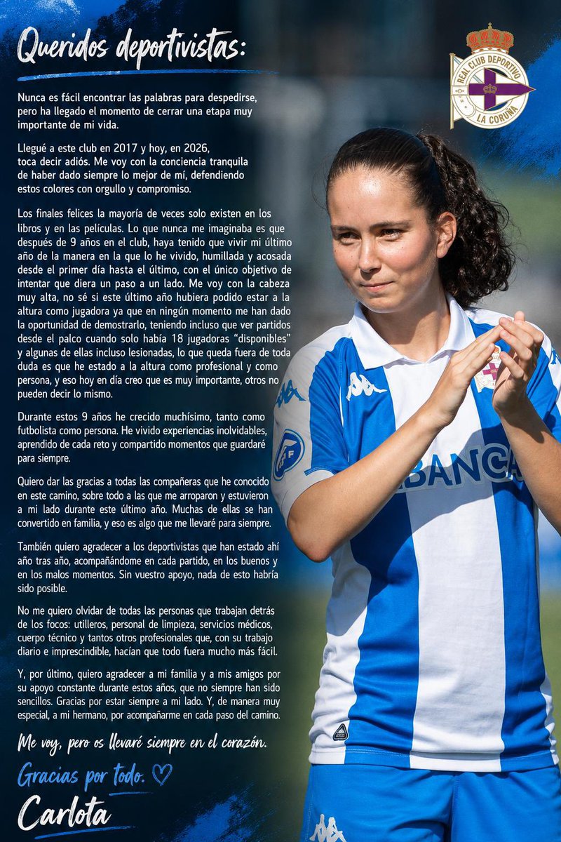 CarlotaSS20's tweet photo. 💙🤍👋🏻 @RCDeportivo https://t.co/vSFR6hqtIw