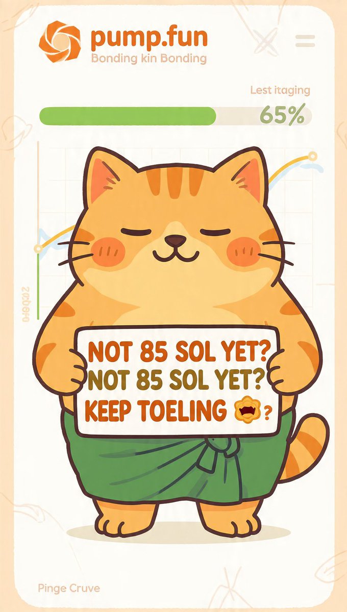 Toelonchain's tweet photo. Not ~85 SOL YET? No stress🐱 We Keep Toeling together until we migrate to raydium. LP Will Be Locked For 1 Year
#AlreadyToeled $TOEL https://t.co/lSYadbVRzt