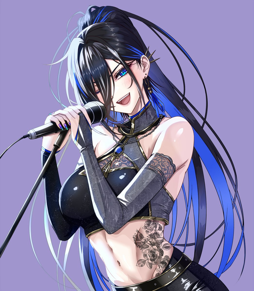 I_MISS_YUUU's tweet photo. WIP
アイドル風の絢世ユウさん

他のファンの方々のように自分も大好きな絢世ユウさんのファンアートを描けるようになりたいので色々勉強してました
基本の塗りとライティングを勉強しなおしてみました
絵のタッチもファンアートとして適切なものになるよう変えたいです https://t.co/GyUDR9WTlF