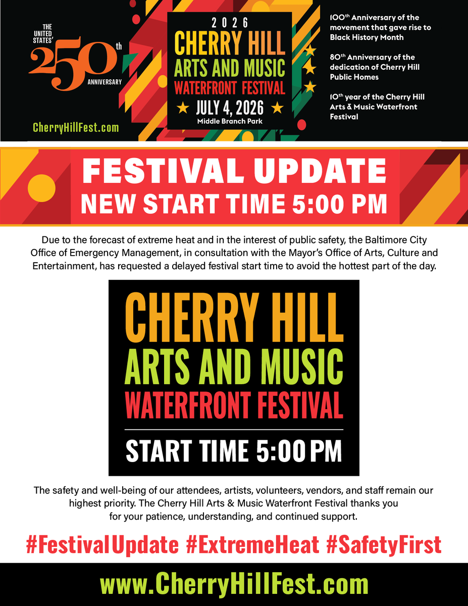 @cherryhillfest.baltimore tweet media