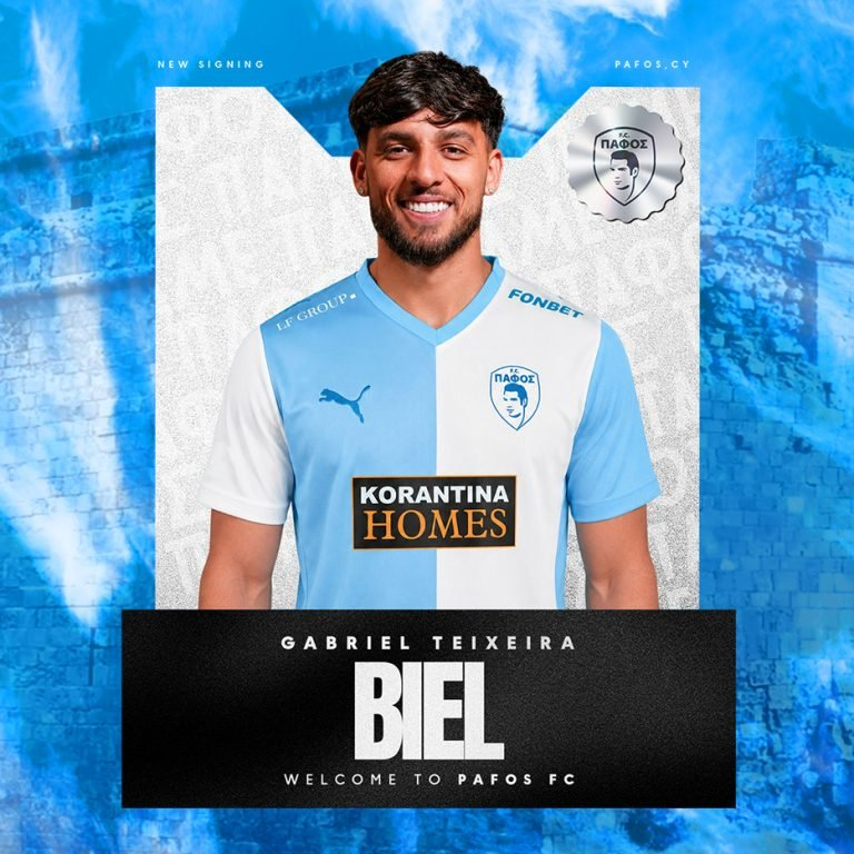 centraldoarabao's tweet photo. 🇧🇷 Biel foi anunciado no Pafos, do Chipre.

Contrato de empréstimo com o 🇸🇦 Al Taawoun se encerrou e o vínculo não foi renovado. https://t.co/OCN2HAPOVA