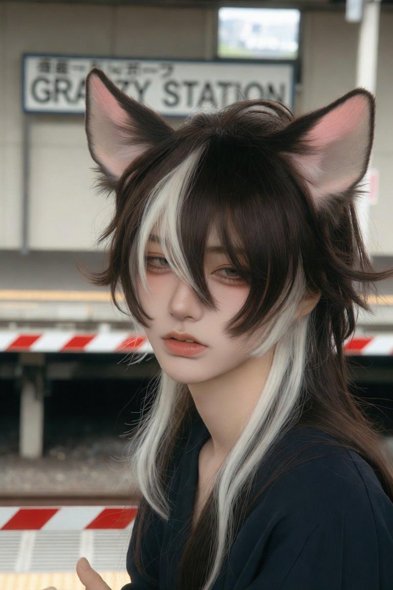 srcruiser's tweet photo. …投げ捨てるか一瞬桜乱する、濃い桃白黒髪髪中性猫羊毛暴狐耳VTuber”を🖼️🖌️🤖#AI画像生成 させて🐦#Grok 君にも表裏垢で描かせてみたらPayPay残高っぽい子と詰んだテトリスっぽい子に分かれた #AI絵🪪💔💳
#AIart #AIstation #AIdating #AIデート #AI駅 #AIgirl #AIguy #AI女子 #AI男子 https://t.co/9nBElgg0gr