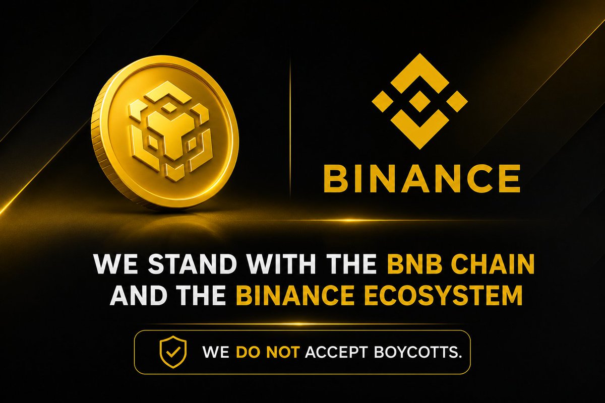 jimmyboss48's tweet photo. Some people are calling for a boycott of the #Binance ecosystem.

In my opinion, Binance is one of the ecosystems that has brought the most innovation and trust to this market. binancecoin:native  is one of the few projects that has consistently delivered value to its investors. It was among the first to introduce the Proof of Reserves concept and has always focused on providing value to its users.

Attacking the very ecosystem that continues to produce value simply doesn't make sense.

We are building on BNB Chain, and we will never give up on it. We support BNB, #CMC, and the entire ecosystem. 🚀💛

Just Build $JBC . 💪
@BNBCHAIN @cz_binance @_RichardTeng @RushCMC @JBCcollective