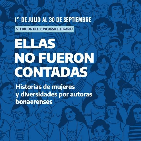 AgenciaComBA's tweet photo. ‼️Comenzó la inscripción para el certamen literario bonaerense "Ellas no fueron contadas"
https://t.co/ceqVAhLei5
#Mujeres #ComBA #LGTBIQ @MinMujeresPBA @BAProvincia #CertamenLiterario #MMyD https://t.co/ekm1ybn2fS