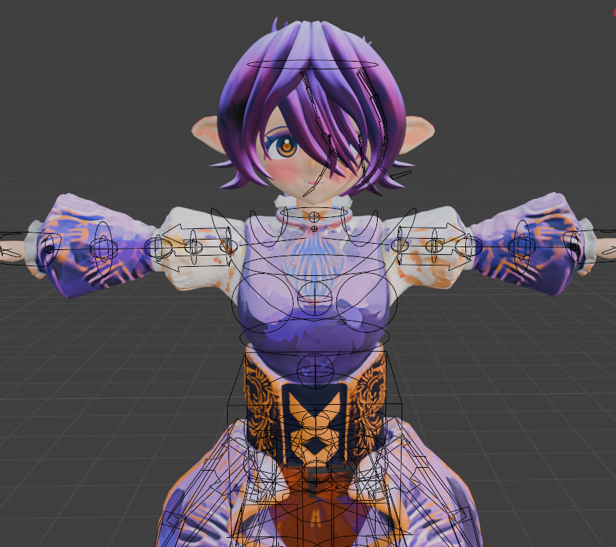 polymon0429's tweet photo. VRC自作アバターの衣装やリギング、シェイプキー周りとりあえず完成しました
ここからいろいろな機能やテクスチャの見直しなどを
既存アバターの衣装製作や、人型ではないアバターの作成などと並行して
かなりスロースペースで進めていこうかと思います🤔
正味人型アバターは自分からしても色々不安があるのでboothに出すにしてももう少したってからかなと...😇
まめフレンズ系統の衣装や、人型ではないアバターは早いうちにbooth展開していこうと思っています🙃