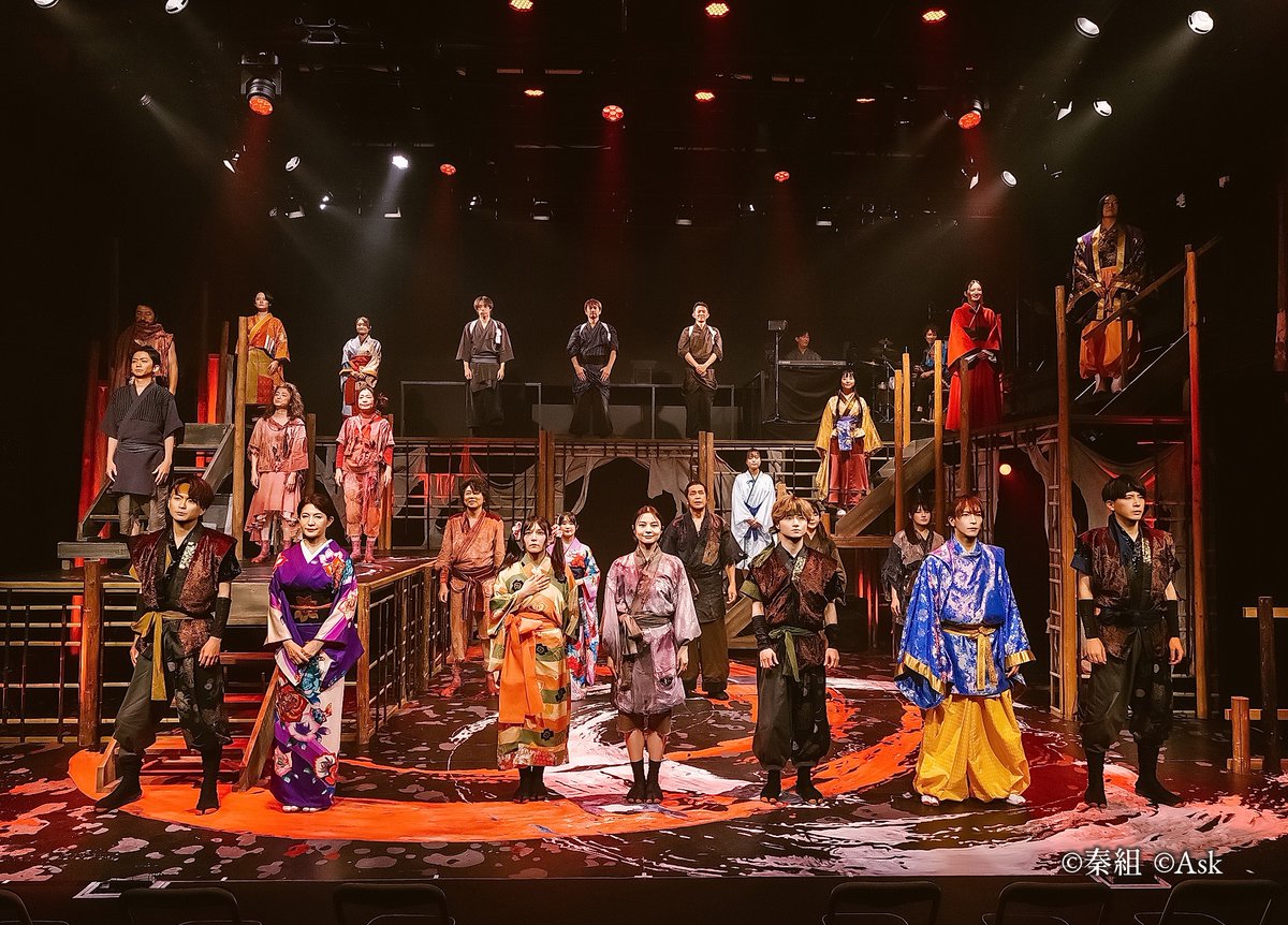 ran_stage2nr's tweet photo. #舞台らん シリーズ！！
「月の谷、赤い岩」「らん」⚔️
全公演 無事終了いたしました！

皆様の多大なるご声援誠にありがとうございました！ https://t.co/RFLufsxBJq