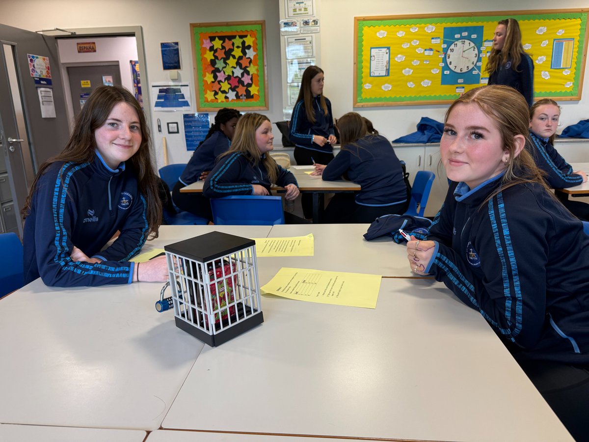 SaintMarysDerry's tweet photo. ➕📚 Well done to our KS3 pupils who completed fun games and workshops for Numeracy and Literacy Day! Thank you to our Year 11 pupils for hosting the workshops. 📚➗ https://t.co/KTeOOcY2ae