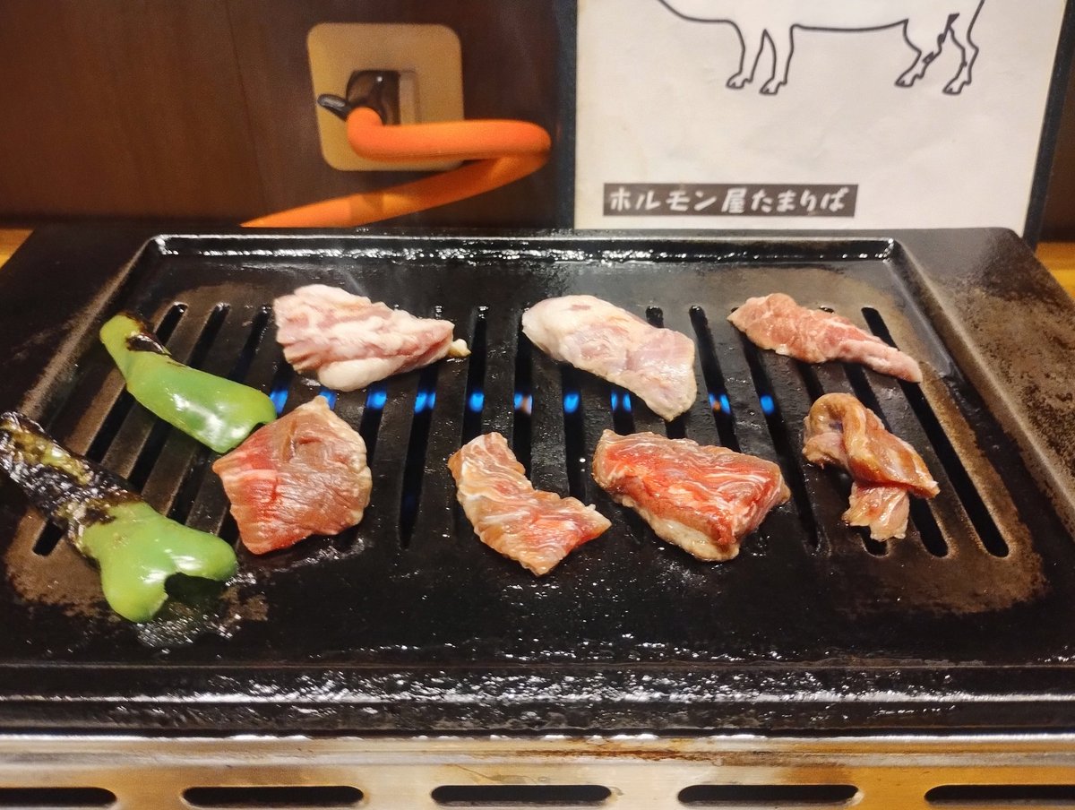 powernorth2's tweet photo. 大河原の焼肉「 #たまりば」で飲み会。  牛カルビもキンニクマンも最高だった。ご馳走様🙏  #大河原  #牛カルビ https://t.co/0eY8ZM85ow
