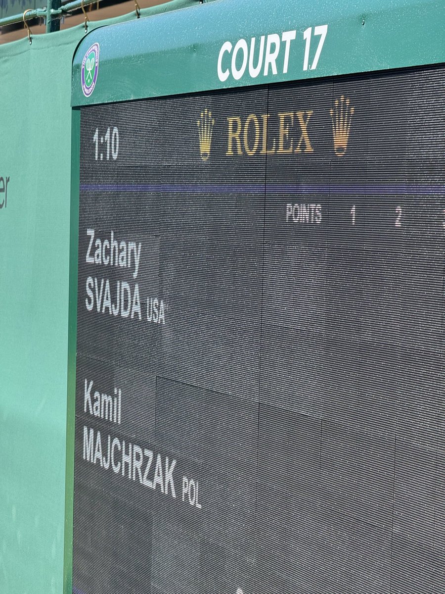 AdamRomer13's tweet photo. No to zaraz zaczynamy… #Kamil
#Wimbledon https://t.co/80jkymNgMW