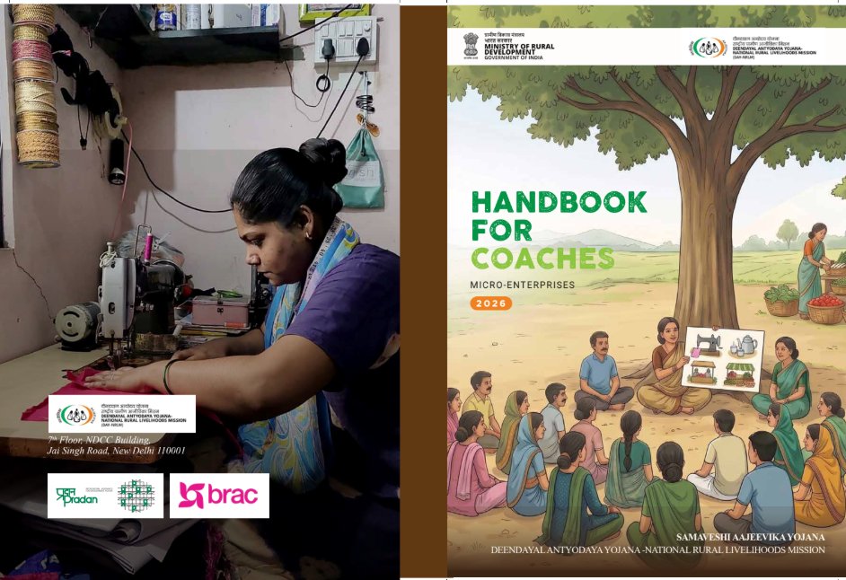 MoRD_GoI's tweet photo. Livelihood Technical Modules under Samaveshi Aajeevika Yojana (SAY) launched!

DAY-NRLM's new SAY modules on Small Ruminants, Backyard Poultry, and Micro-enterprises give SRLMs and SAY Coaches standardised guidance on livelihood planning, productivity, risk management, and market linkages, strengthening support for households in extreme poverty.

Inaugurated at the Rashtriya Grameen Vikas Sammelan by Hon'ble Minister of Rural Development Shri Shivraj Singh Chouhan, with Hon'ble MoS Dr. Chandrasekhar Pemmasani and Hon'ble MoS Shri Kamlesh Paswan.

Developed with technical support from BRAC International and PRADAN.

✡️Rashtriya Gramin Vikas Sammelan
🌆NASC Complex, PUSA, New Delhi

#MoRD #DAYNRLM #SAY #RGVS2026 #InclusiveLivelihoods #RuralDevelopment #SchemesofRD

@ChouhanShivraj @OfficeofSSC @kamleshpassi67 @PemmasaniOnX @PIB_India @MIB_India @kansalrohit69 @mygovindia @airnewsalerts @PMOIndia @Narendramodi @DDNational