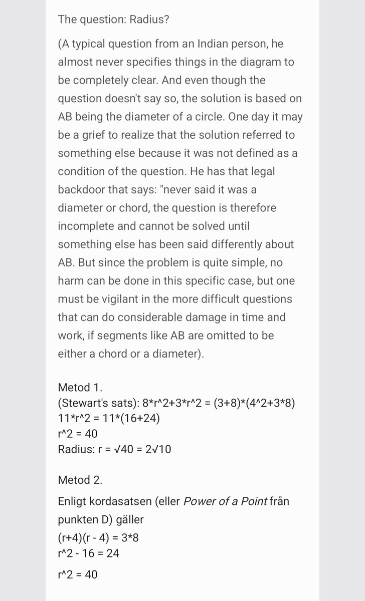 JohanVadma77988's tweet photo. #euclidean #geometry #GeometryChallange #ThinkOutsideTheBox #ProblemSolving https://t.co/KUvcpRwgdk