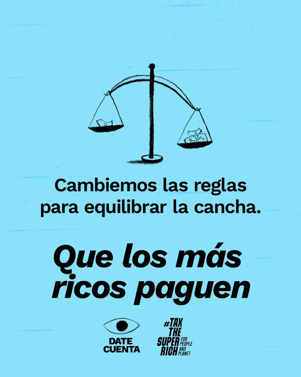 XJusticiaFiscal's tweet photo. ⚽🇪🇸 Hoy juega la selección española y se notan los nervios, pero hay otro marcador que nos preocupa aún más: Un trabajador necesitaría 102 años para ganar lo que un milmillonario obtiene en un día. Cambiemos las reglas.
#TeamPeople #FIFAWorldCup #TaxTheSuperRich https://t.co/xRCwsoRAkk
