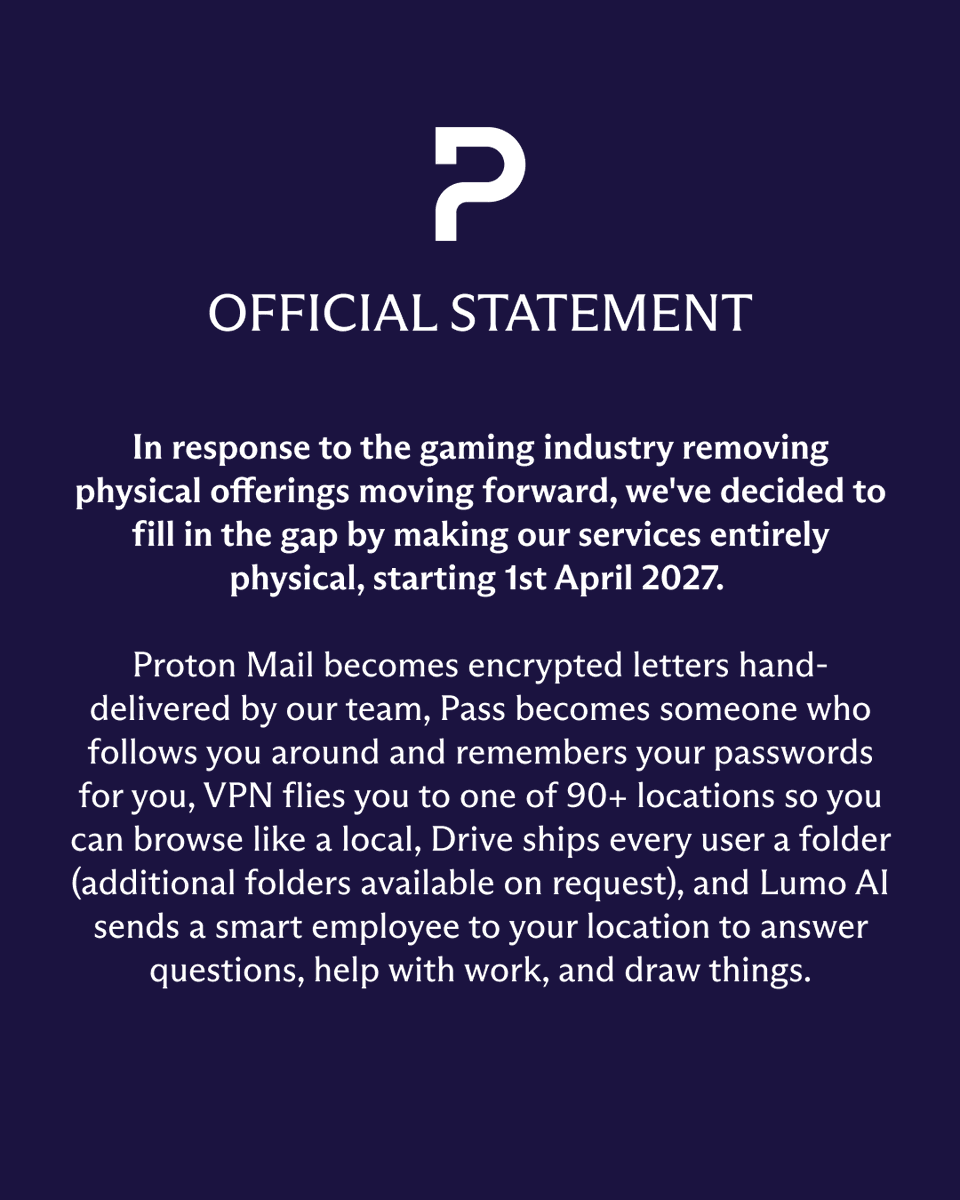 ProtonPrivacy's tweet photo. BREAKING NEWS https://t.co/wpCXObTqlm
