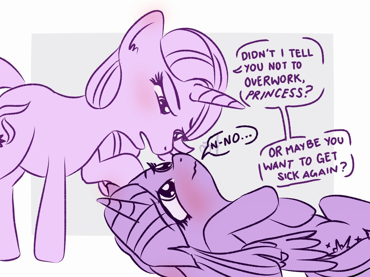sparkpples's tweet photo. starlight ain’t flirting but that’s how the princess sees it 🤷🏻♀️
#mlp #eqg #starlightglimmer #twilightsparkle #scitwi #twistar #twiglim https://t.co/ZKMQmMKSn7