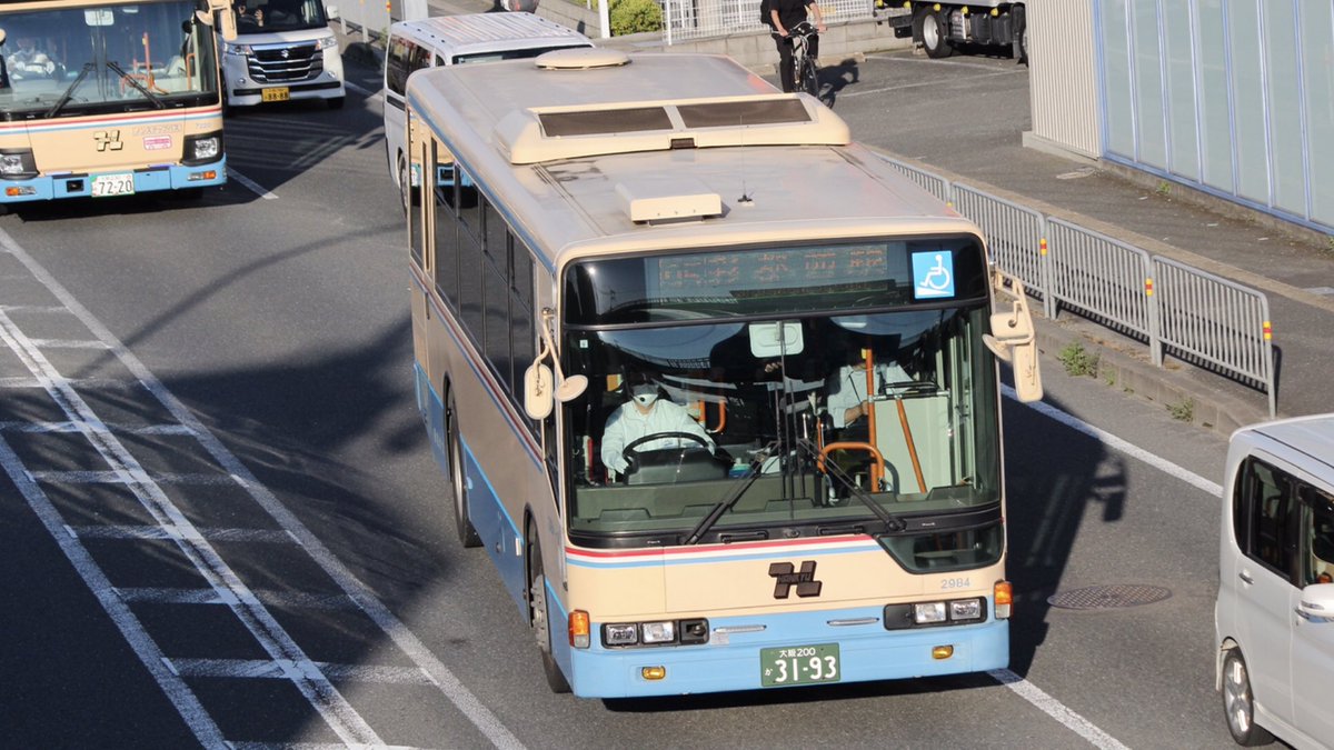 2026/06/10 阪急バス🚌 茨木営業所所属 回送 80-03(8003) 80-05(8005