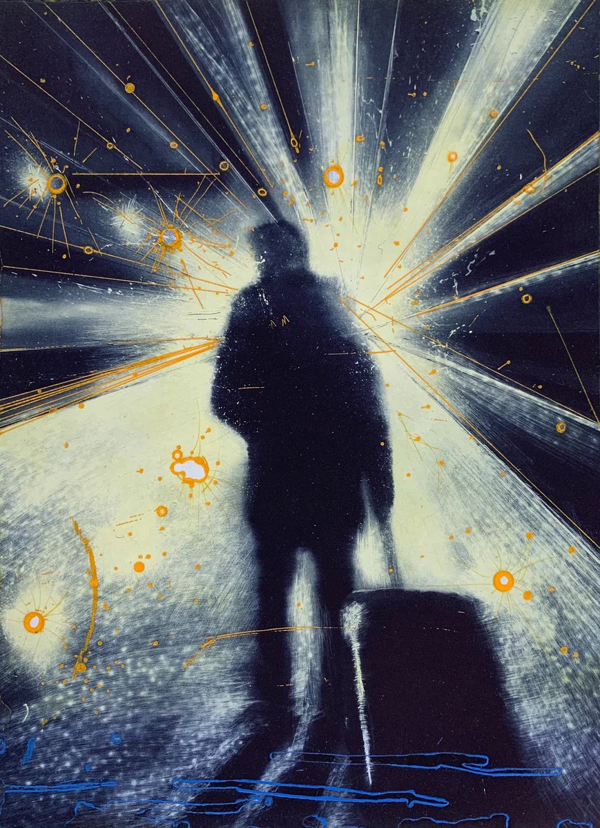 saltwatermp3's tweet photo. Frank Brunner's "Transit" etchings https://t.co/4l5E7ZAkFH