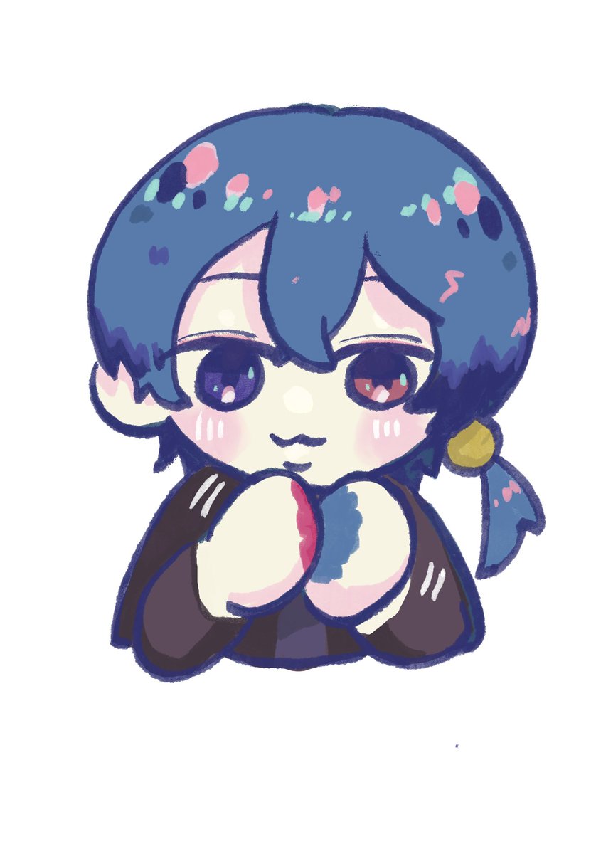Bukuro__illust's tweet photo. イラスト3枚かきましたよ〜！
青色見習い魔法使いさんです♪
YouTubeにあがっている実際の動画もぜひ見てみてね！ https://t.co/Zgmwfqs3Pz