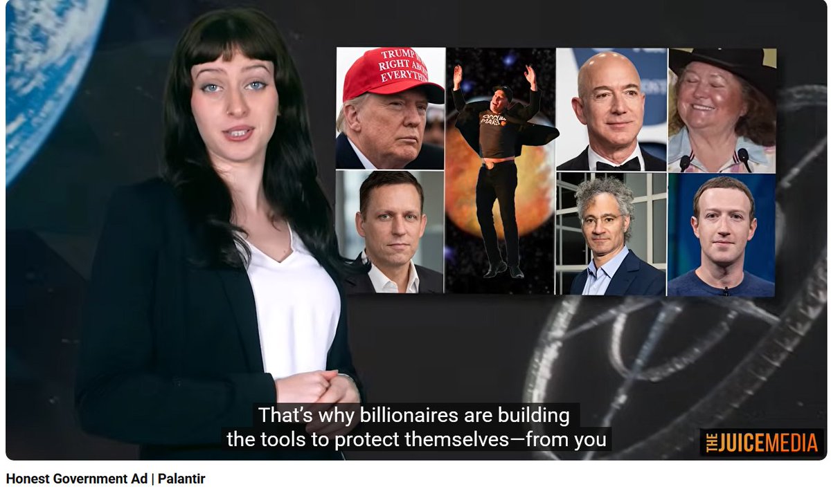 dp60plus's tweet photo. It is a very good one #auspol 
Honest Govt Ad | Palantir
https://t.co/CZ2esZyJoZ

Revealed: Au’s $100m investment in controversial tech giant Palantir
https://t.co/Nw3b5StBaP

“We kill enemies”: Spy firm Palantir secures top Australian security clearance
https://t.co/86t43gsD34 https://t.co/CLsoqb6Ds9