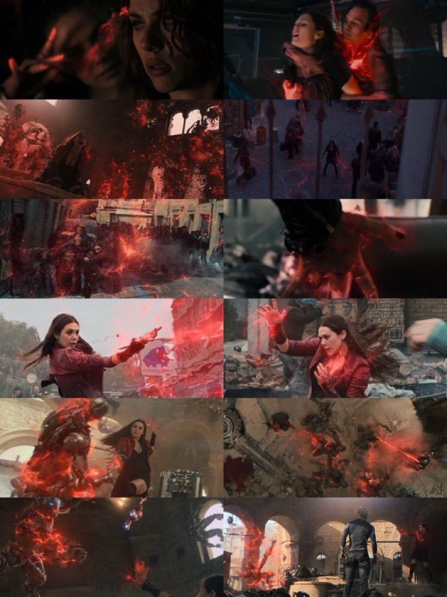 THESCARLETRED1's tweet photo. Scarlet Witch chaos magic ❤️ https://t.co/6xBzl7qWu5