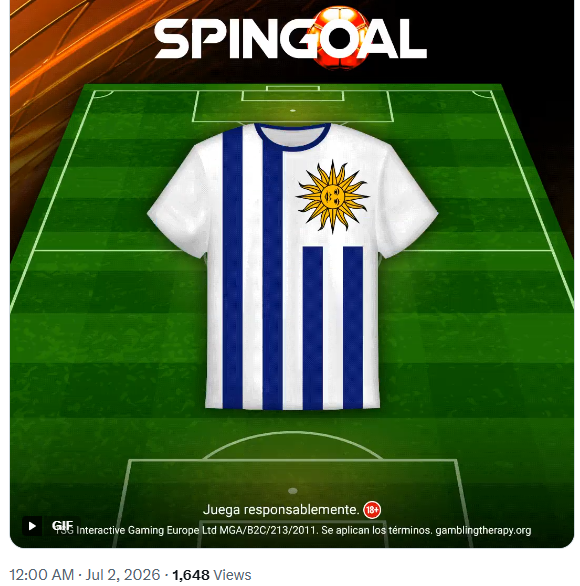 mefest's tweet photo. @PokerStarsLatam [https://t.co/t3F1msyUSu] #Spingoal https://t.co/gNP695Sm2i