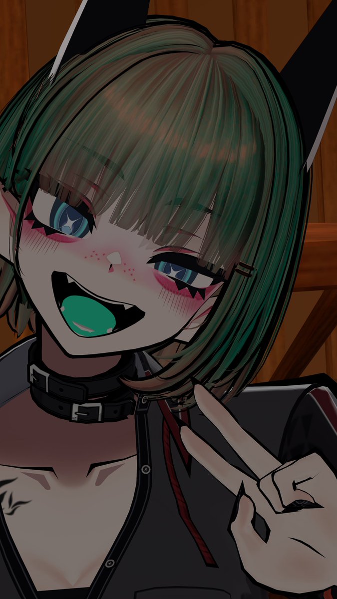 NeferVRC's tweet photo. Siusiuちゃんの顔トラ良すぎる https://t.co/2lglogwYCi