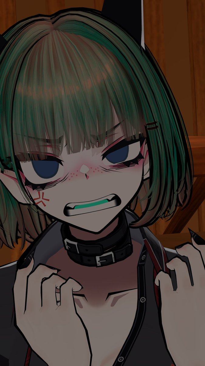 NeferVRC's tweet photo. Siusiuちゃんの顔トラ良すぎる https://t.co/2lglogwYCi