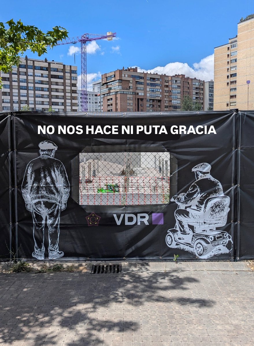 novodevichi's tweet photo. Vaya txinada llevan los viejikos de las obras de Iturrama tú... https://t.co/Y3U4cxiJS6