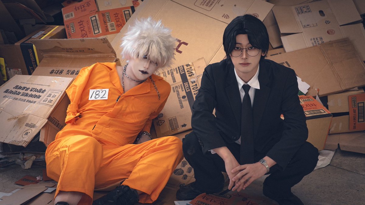 hayuel0917's tweet photo. 2026.05.17 부산코믹월드

FOG LAND - The Teacher Crew

⛓️@devni_cos 

📷@gwangpen_cos https://t.co/V9O0J0CcrB