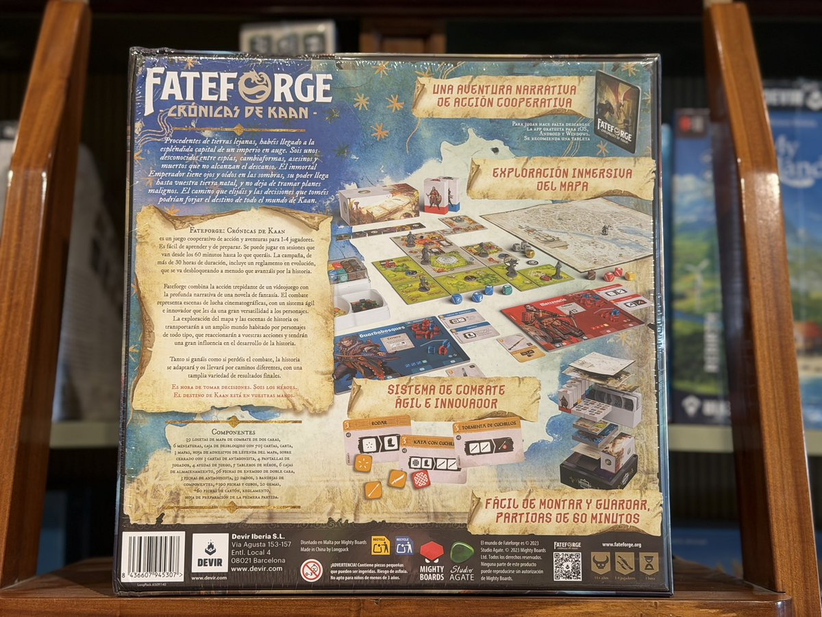 cuartodejuegos's tweet photo. Ya en stock Fateforge y sus 2 primeras expansiones.

Fateforge  es una campaña cooperativa de acción y aventura mítica llena de giros sorprendentes, con una historia extensa y combates intensos que se desarrollan en episodios de menos de una hora.

https://t.co/vNqZM75eRD https://t.co/XTNDjipFSz