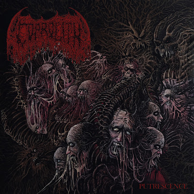 deadlystormzine's tweet photo. Pus-filled, oozing, raw death metal in an advanced state of decay! This album will compost you alive!

COPROLITH - Putrescence (2026): https://t.co/LdOVq8Z7Q1

Review soon on: https://t.co/mUCReyjPvu .@deadlystormzine

#deathmetal #coprolith #newalbum #Putrescence
-  .@mesacounojo .@rottedlife .@jakubasphyx