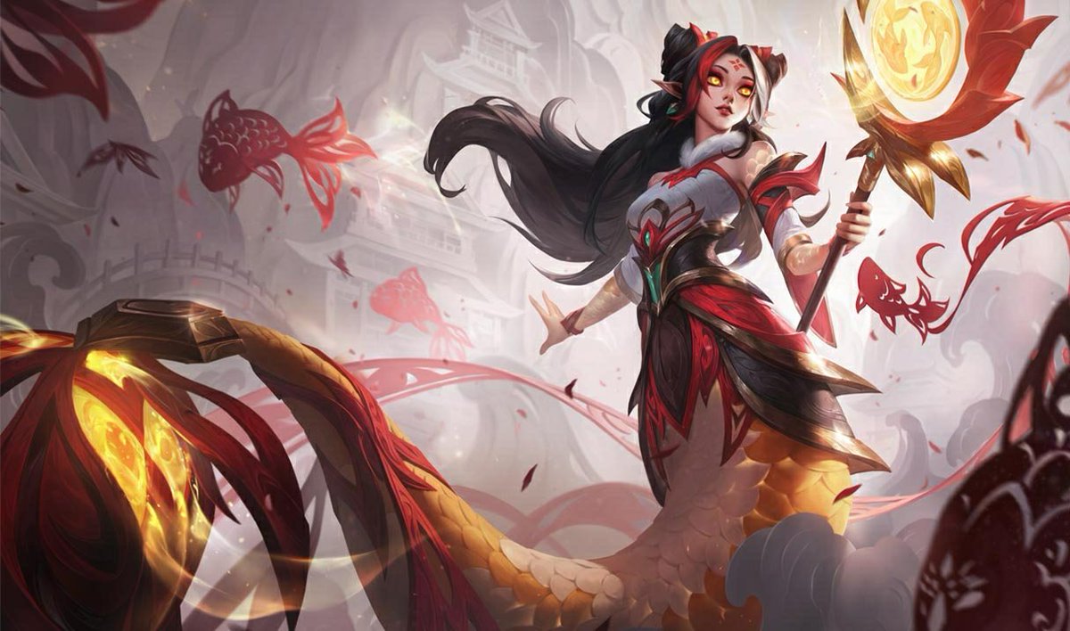 SaskioLoL's tweet photo. Hitting a Nami bubble takes 1000x times more skill than anything leona/naut/rell can do https://t.co/wHJAYYy269