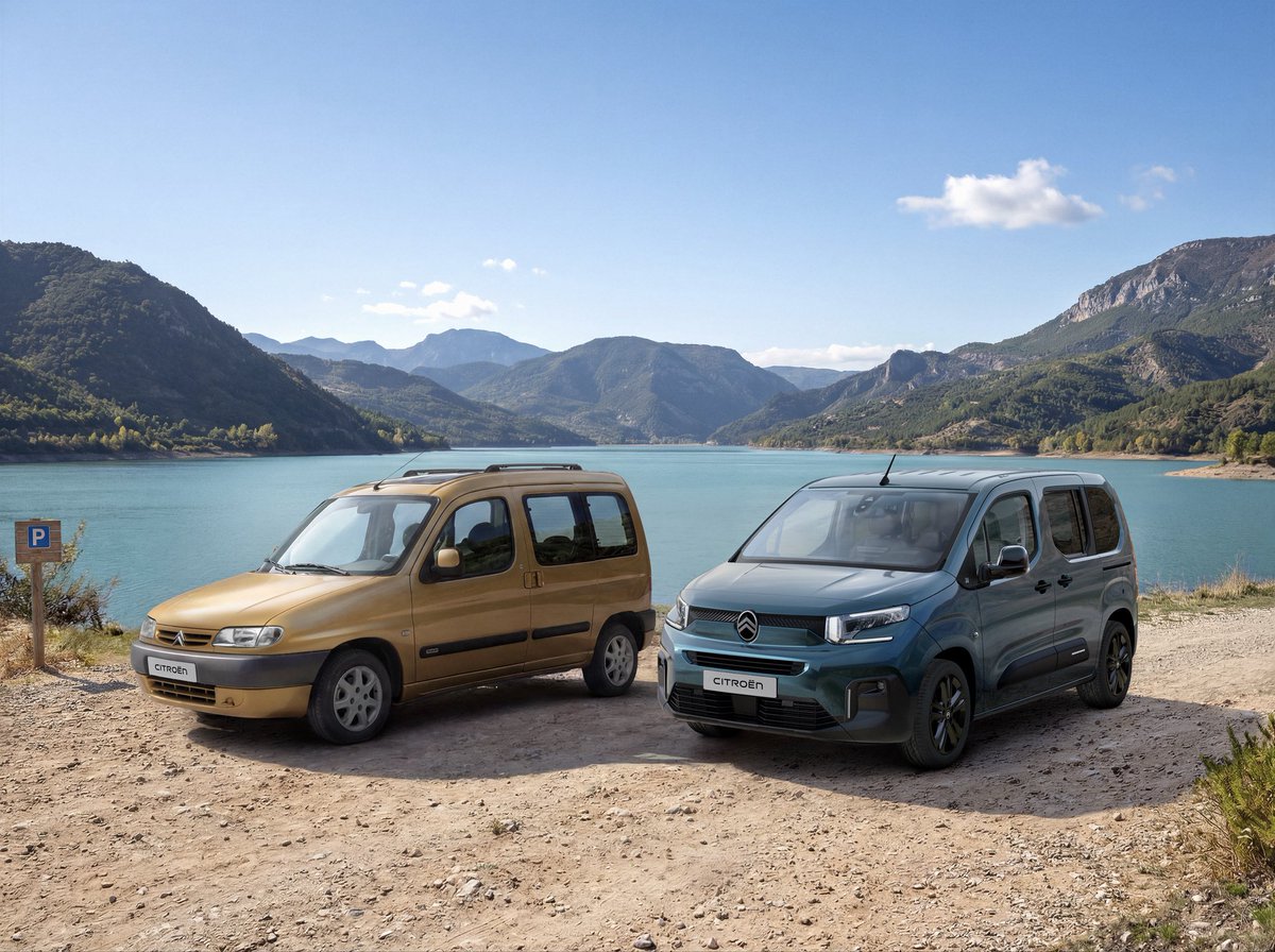 CitroenUKPR's tweet photo. Citroën is celebrating 30 years of the Berlingo, a true brand within the brand, launched in 1996

👉 https://t.co/VD8Nw7rQ05 https://t.co/y7i56TyHON