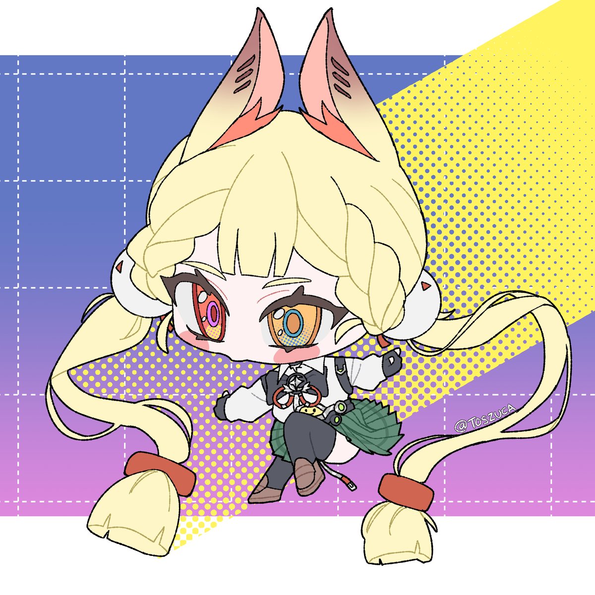 ＊Chibi＊ページ Alice #zenlesszonezero #aliceZZZ #drawing #chibi #anime