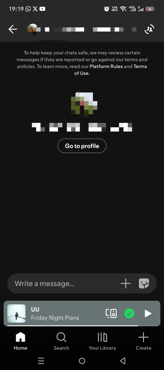 atletyapper's tweet photo. @cg_pratamalink @txtharihariWNI Skrg spotify ada fitur chatnya bang wkwk https://t.co/AK1yOyxl92