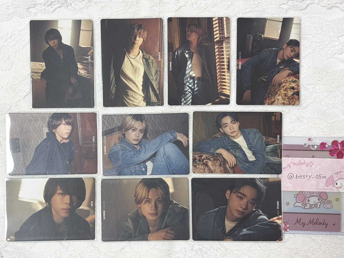 besty_05m's tweet photo. ✎𓂃 #BEFIRST交換

【譲】過去トレカ(画像のもの)

【求】JUNON ジュノン トレカABC各1
⚫︎Missing
⚫︎BE:FIRST ALL DAY
⚫︎BE:ST

＊お纏め優先させていただきます
⚠︎買取不可

郵送交換希望です☺️💭
お気軽にリプor DMお願いします💌 https://t.co/CEQKIWvYLc