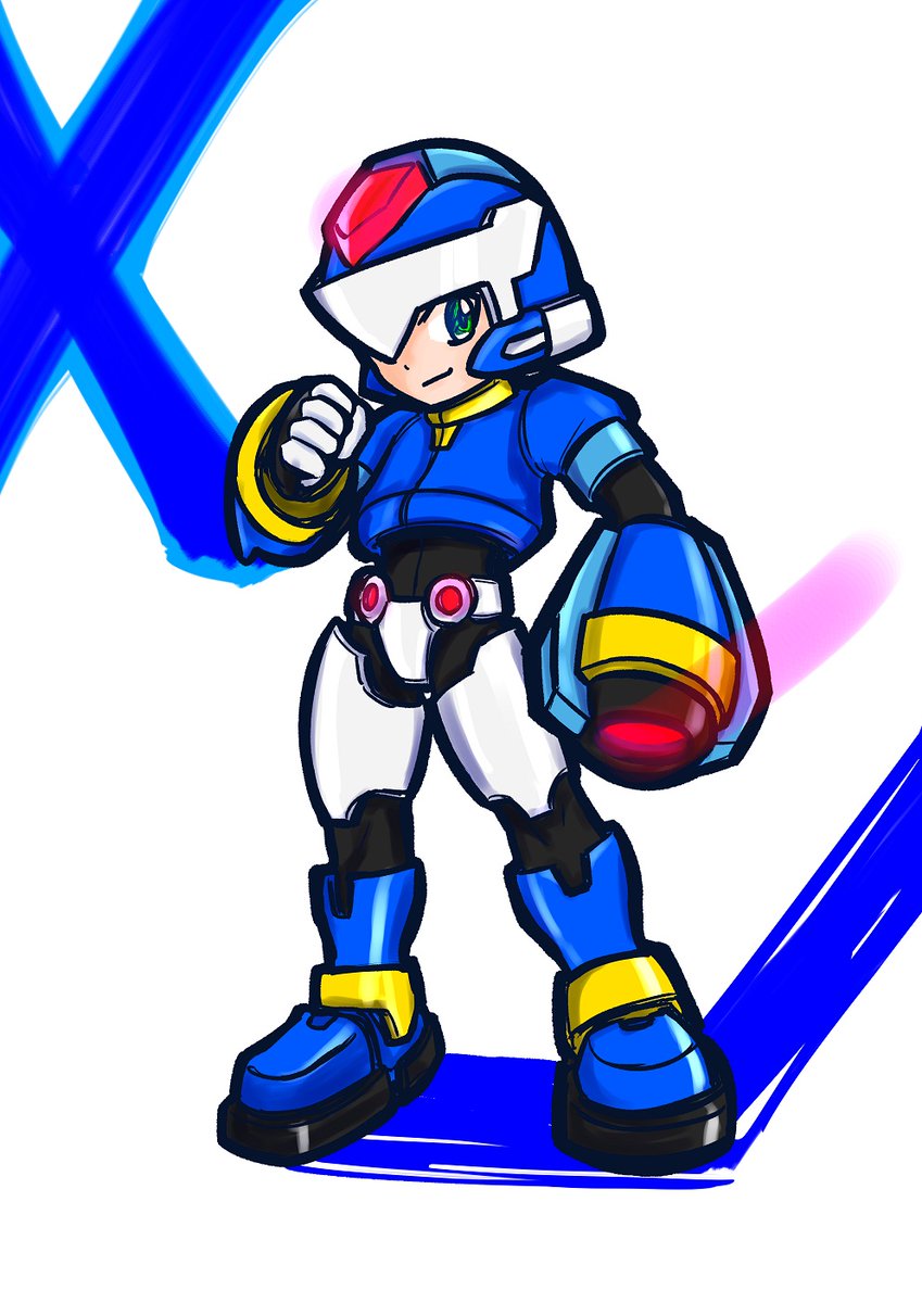 過去絵ロックマンZX モデルXいろいろ