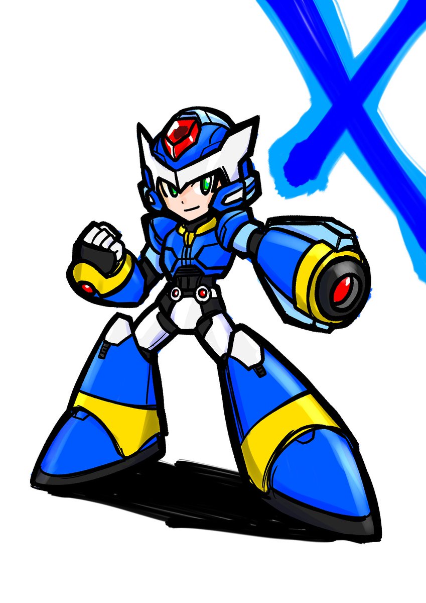 過去絵ロックマンZX モデルXいろいろ