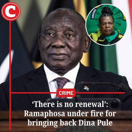 Mufasa0062's tweet photo. What is wrong with this man?
Questions over #ANC renewal as #Ramaphosa appoints #DinaPule social development minister. Pule was fired in 2013 for corruption and maladministration.
