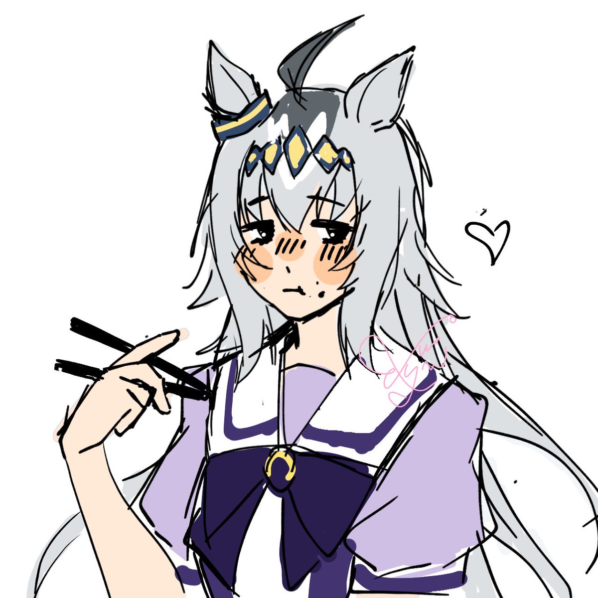 ky00nnie's tweet photo. Oguri repost #umamusume https://t.co/u0yAySp4t7