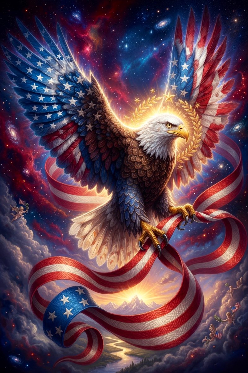 philoetry's tweet photo. The enduring soul of human #freedom, #liberty, and #dignity is a permanent North Star by which the vessel of progress must forever steer. We preserve this inheritance not by locking the past in static temples, but by treating our foundational charters as a living blueprint, continually shaping the raw challenges of our era by the guiding light of faith and reason. Because every great leap begins with an act of faith, the spark of conviction that a better world is possible before reason provides the tools to build it, the advancement of mankind requires this forward-looking craftsmanship, constantly innovating to keep these unshakeable pillars standing for as long as humanity endures.

🇺🇸 🇺🇸 🇺🇸 
#USA 𓁿✻ ☩ ❋ 𓅃𓃬𓃮𓃬𓃮
#USA250 ⭐ 📜 ✍️ 🔔