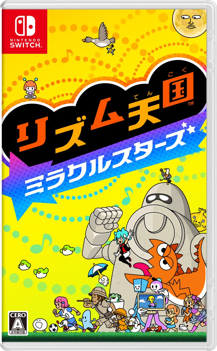 ado_staff's tweet photo. Nintendo Switchの新作ソフト
『リズム天国 ミラクルスターズ』ゲーム内楽曲に
Ado「Love me forever!」が収録されています😌

楽曲はつんく♂さんに書き下ろしていただきました

「Love me forever!」ゲリラ配信スタートです
https://t.co/FukvoE9RfY

イラスト：任天堂株式会社 　© Nintendo https://t.co/DAMWkM8v9r