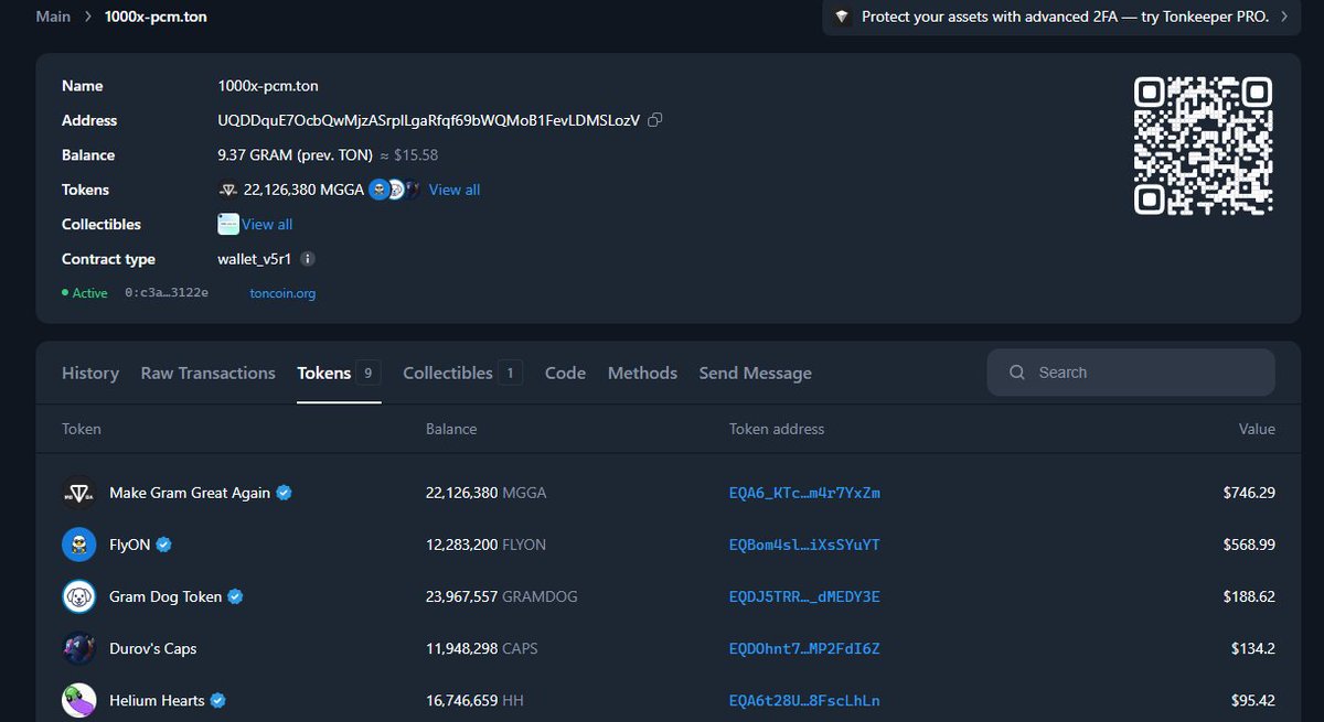 1000x_PCM's tweet photo. My wallet is holding: $MGGA, $FlyON, $HH, $CAPS, $GRAMDOG.

Do you have any memecoin recommendations for me? Please send me the CA and I'll check it out. https://t.co/WYfW7kSc3P