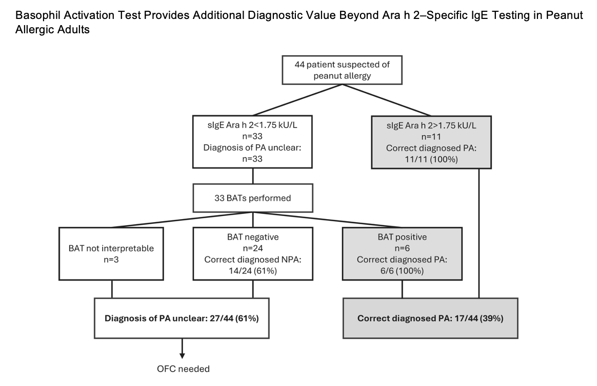 ClinExpAllergy's tweet photo. Basophil Activation Test Provides Additional Diagnostic Value Beyond Ara h 2–Specific IgE Testing in Peanut Allergic Adults

#PeanutAllergy #AdultAllergies @BSACI_Allergy @EAACI_HQ 

https://t.co/gFeoQha0yD https://t.co/60D51Nv8mn