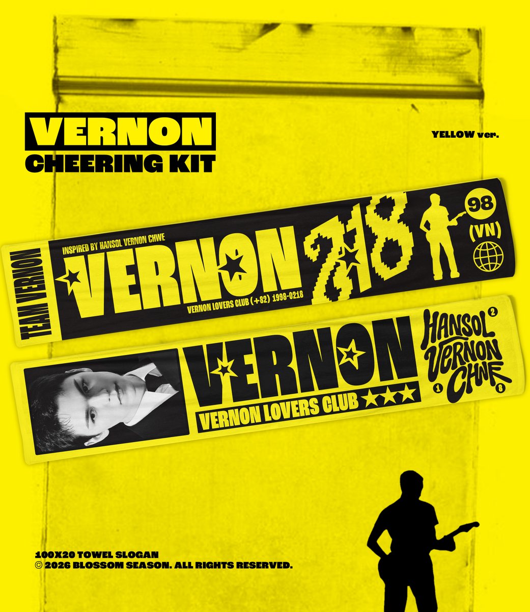 Blossomseason_'s tweet photo. ❤️‍2026 V8 LIVE in GOYANG❤️‍
Cheering Kit for VERNON

~07.07 23:59 KST

택배 수령 or 7월11일 / 7월12일 현장 수령

🔗https://t.co/4d0lC2GFzf

#버논 #세븐틴 #VERNON #SEVENTEEN #バーノン https://t.co/7uEKGT2eM4