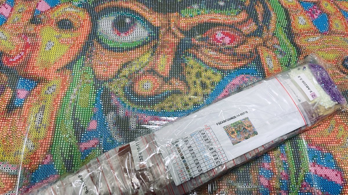 🧾Shine AB DP Store 📐50×70 🎨50color 2AB 3FD #ダイヤモンドアート