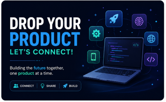 mrborhanuddin's tweet photo. Hey builders 👋

I'm looking to connect with amazing people who are building in:

🚀 SaaS
🧠 AI tools
⚙️ Automation
💻 Software
🌐 Web apps
📱 Product development
🧑‍💻 Developer tools

What are you building right now? https://t.co/E7JMV4oP89